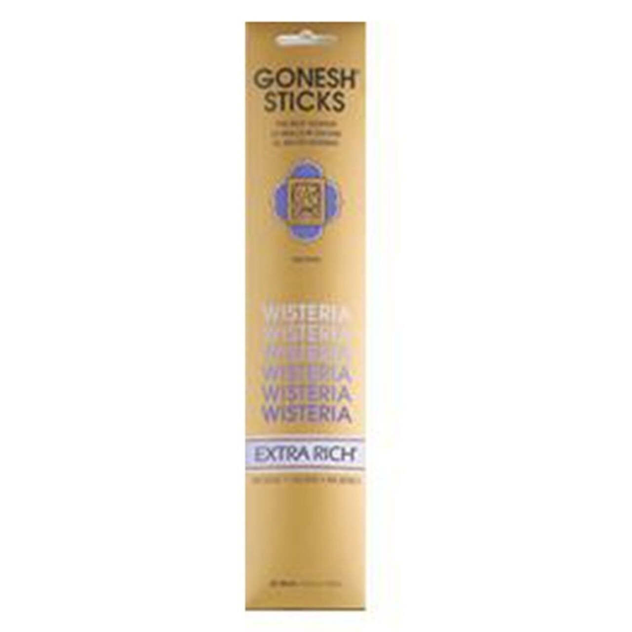 Gonesh (20 Sticks In 1 Pack) Incense Extra Rich- Wisteria 208190